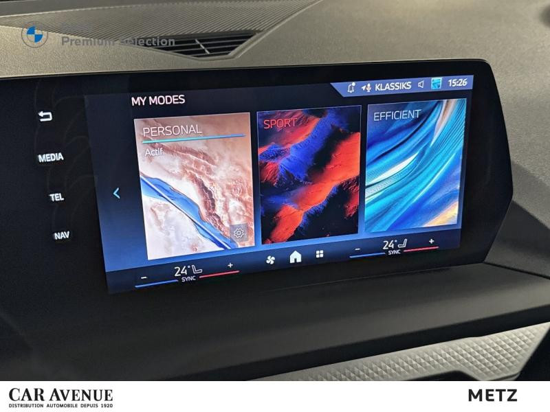 Occasion BMW Série 1 116A 122ch M Sport Design DKG7 2025 Saphirschwarz métallisé 35599 € à Metz