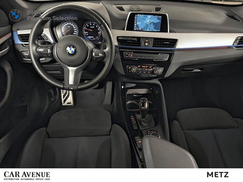 Occasion BMW X1 sDrive18iA 140ch M Sport DKG7 Euro6d-T 2019 Glaciersilber 26599 € à Metz