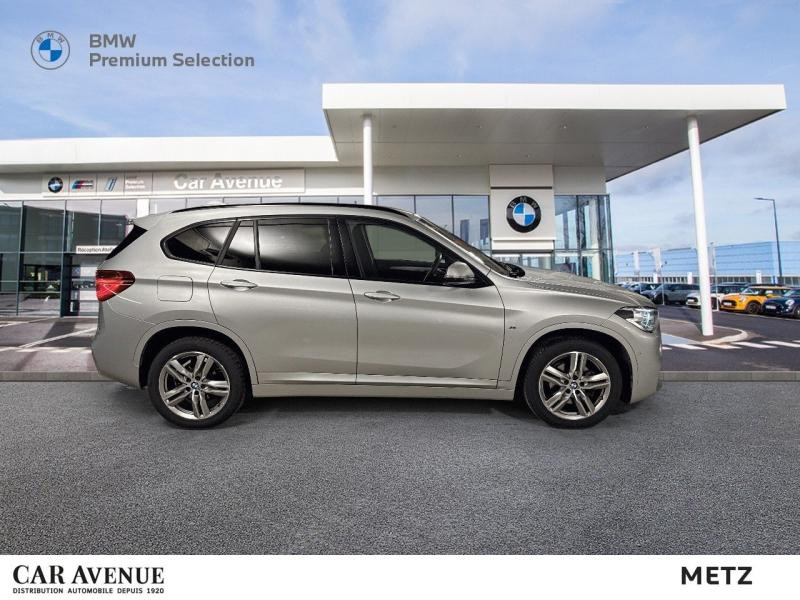 Occasion BMW X1 sDrive18iA 140ch M Sport DKG7 Euro6d-T 2019 Glaciersilber 26599 € à Metz