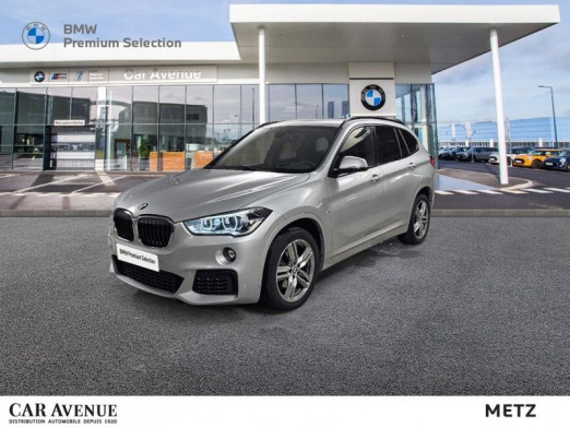 Occasion BMW X1 sDrive18iA 140ch M Sport DKG7 Euro6d-T 2019 Glaciersilber 26 599 € à Metz