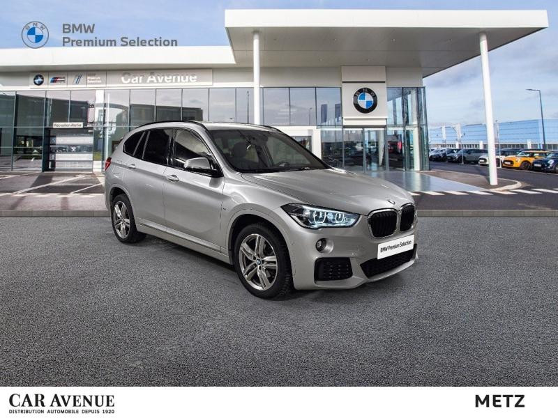 Occasion BMW X1 sDrive18iA 140ch M Sport DKG7 Euro6d-T 2019 Glaciersilber 26599 € à Metz