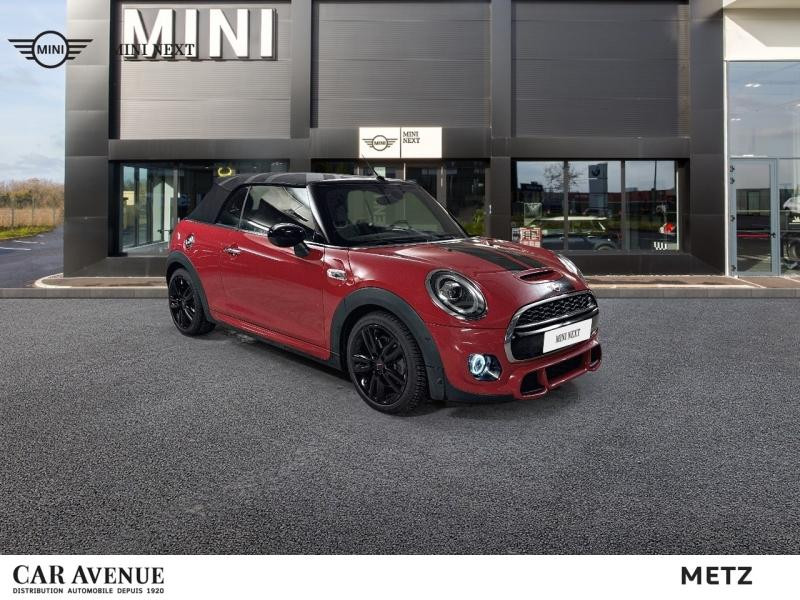 Occasion MINI Cabrio Cooper S 178ch John Cooper Works BVA7 2020 Chili Red 28999 € à Metz