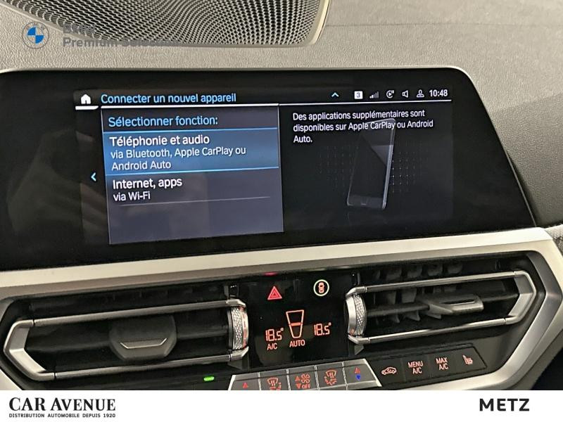 Occasion BMW Série 3 330eA 292ch M Sport 10cv 2022 Saphirschwarz Métal 42999 € à Metz