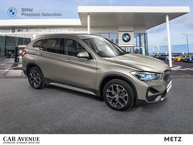 Occasion BMW X1 sDrive18iA 136ch xLine DKG7 2022 Cashmere Silver 30999 € à Metz