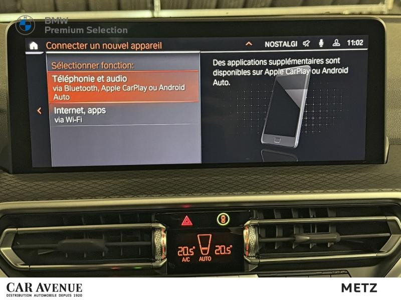 Occasion BMW X4 xDrive20d 190ch M Sport 2024 M Carbonscwharz métallisé 61999 € à Metz