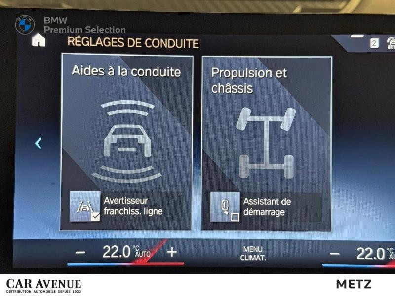 Occasion BMW X1 sDrive18i 136ch xLine 2022 Noir 37999 € à Metz