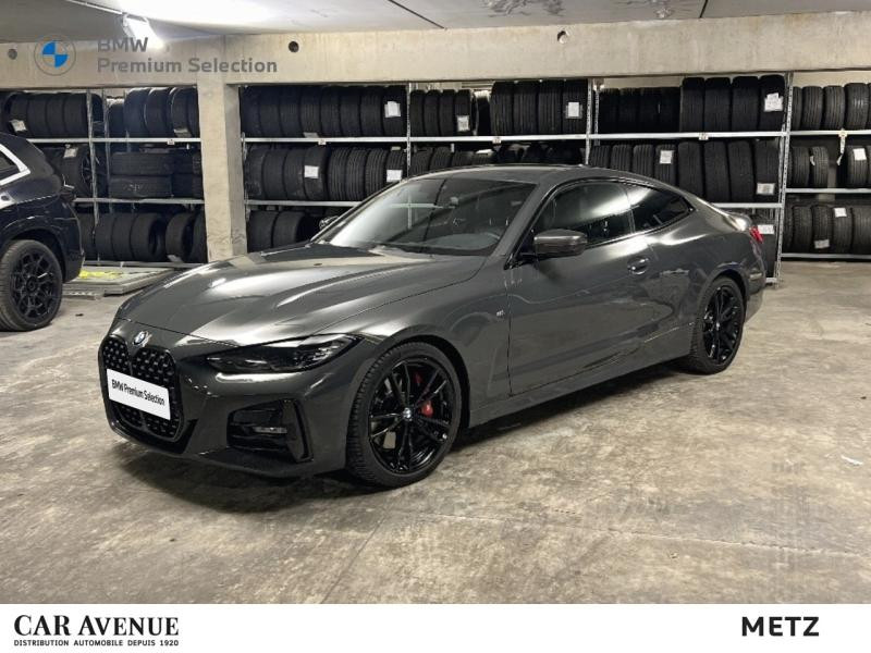 Occasion BMW Série 4 Coupé 420dA xDrive 190ch M Sport 2020 BMW Individual Dravitgrau 31999 € à Metz
