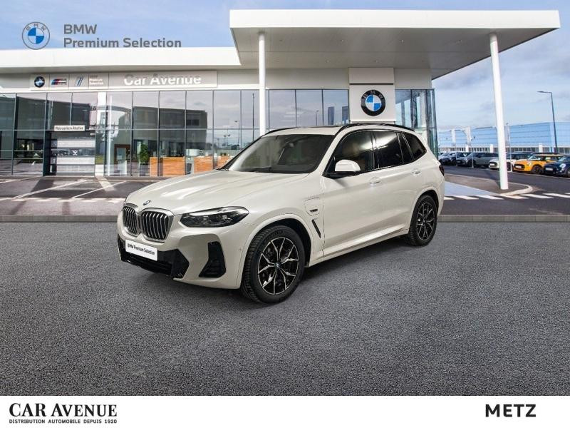 Occasion BMW X3 xDrive30e 292ch M Sport 2022 Mineralweiss métallisé 47599 € à Metz