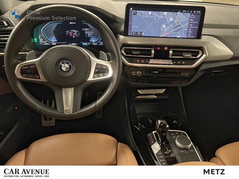 Occasion BMW X3 xDrive30e 292ch M Sport 2022 Mineralweiss métallisé 47599 € à Metz