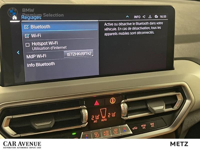 Occasion BMW X3 xDrive30e 292ch M Sport 2022 Mineralweiss métallisé 47599 € à Metz