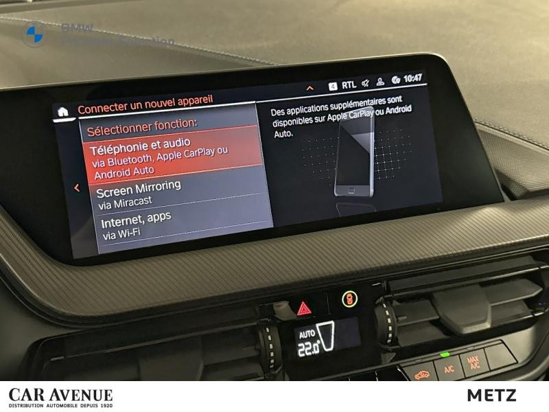 Occasion BMW Série 1 118dA 150ch M Sport 2019 Saphirschwarz métallisé 24999 € à Metz