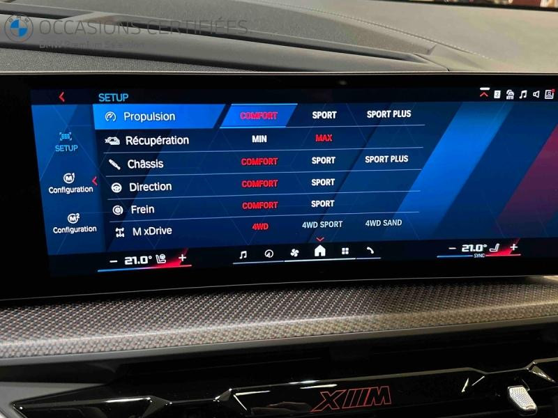 Used BMW XM 4.4 V8 748ch Label Red 2025 M Carbonschwarz métallisé € 178990 in Metz