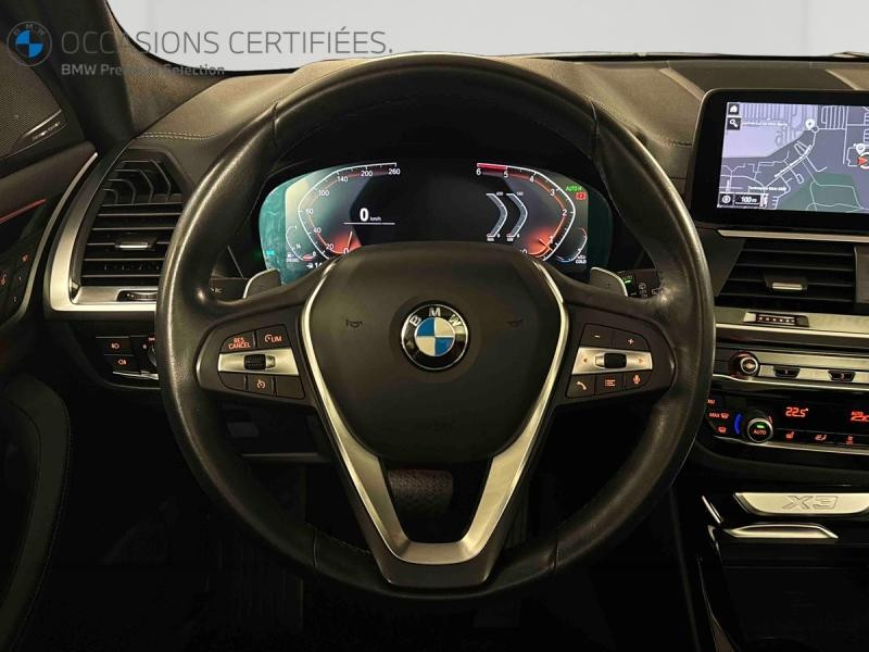 Occasion BMW X3 xDrive20dA 190ch Luxury Euro6c 2020 Saphirschwarz 39999 € à Metz