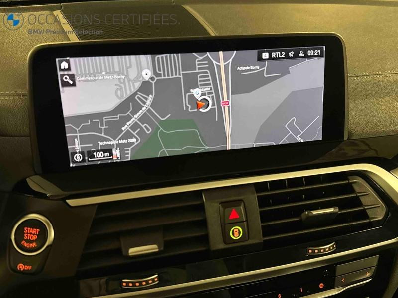 Occasion BMW X3 xDrive20dA 190ch Luxury Euro6c 2020 Saphirschwarz 39999 € à Metz