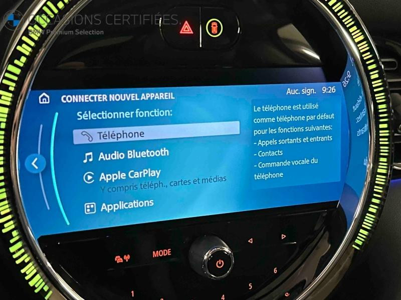 Occasion MINI Mini Cooper SE 184ch Edition Premium Plus BVA 5CV 2022 Chili Red 19899 € à Metz