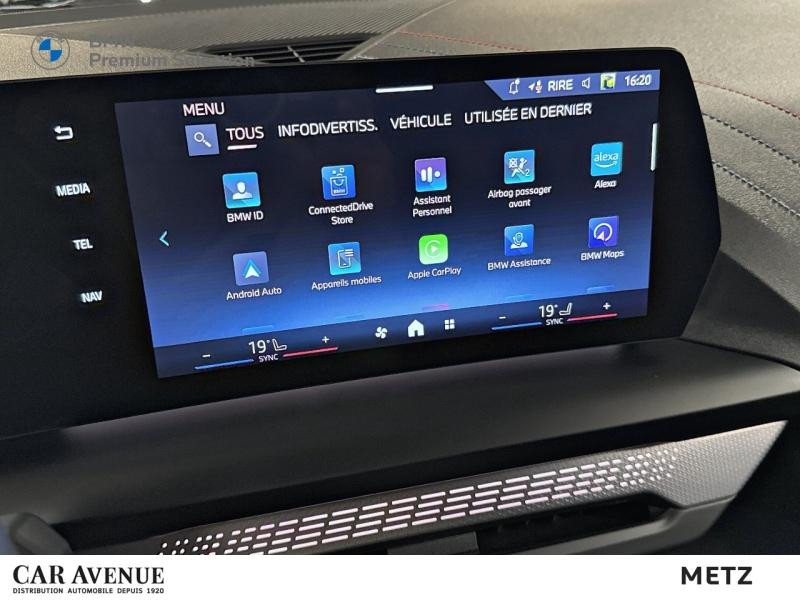 Occasion BMW Série 1 116A 122ch M Sport DKG7 2025 Saphirschwarz métallisé 35590 € à Metz