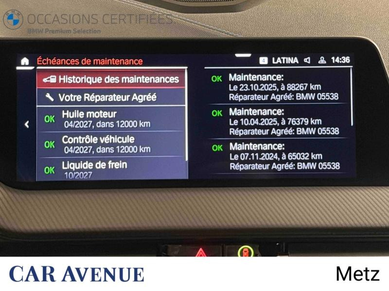 Occasion BMW Série 1 118dA 150ch M Sport 8cv 2022 Blanc 29499 € à Metz