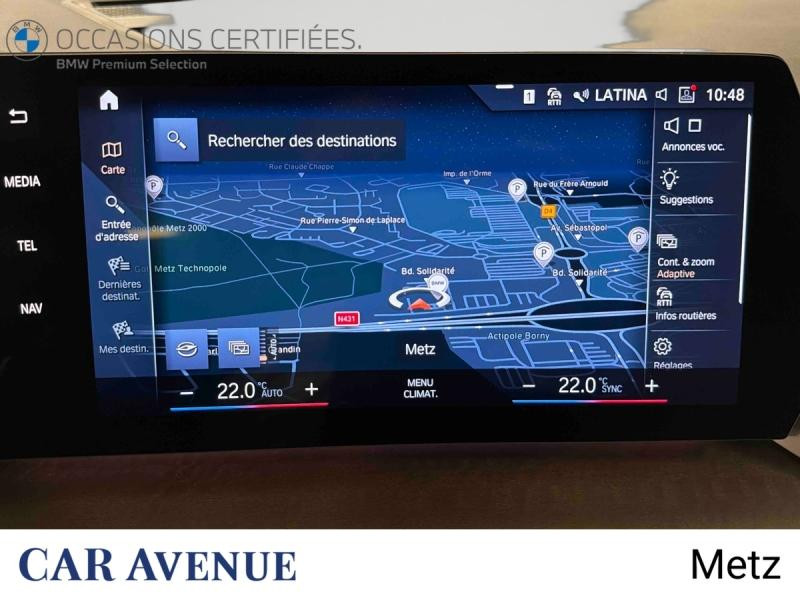 Occasion BMW X1 xDrive23i 218ch xLine 2023 Storm Bay métal BMW Individual 40999 € à Metz