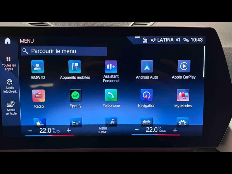 Occasion BMW X1 xDrive23i 218ch xLine 2023 Storm Bay métal BMW Individual 40999 € à Metz