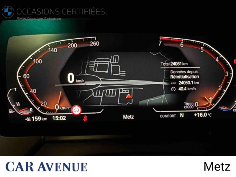 Occasion BMW Série 1 118i 136ch M Sport 2022 Saphirschwarz métallisé 28999 € à Metz