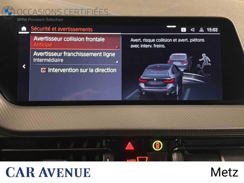 Occasion BMW Série 1 118i 136ch M Sport 2022 Saphirschwarz métallisé 28999 € à Metz