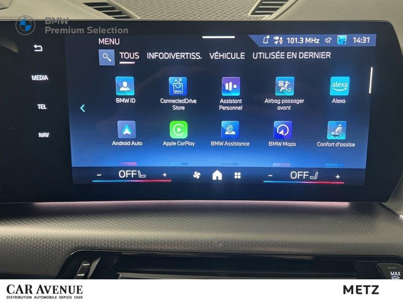 Occasion BMW X1 sDrive20i 170ch M Sport 2025 Saphirschwarz métal 46598 € à Metz