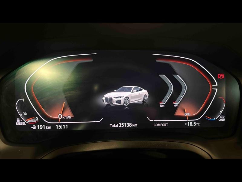 Used BMW Série 4 Coupé 420dA 190ch M Sport 2022 Mineralweiss métallisé € 40999 in Metz