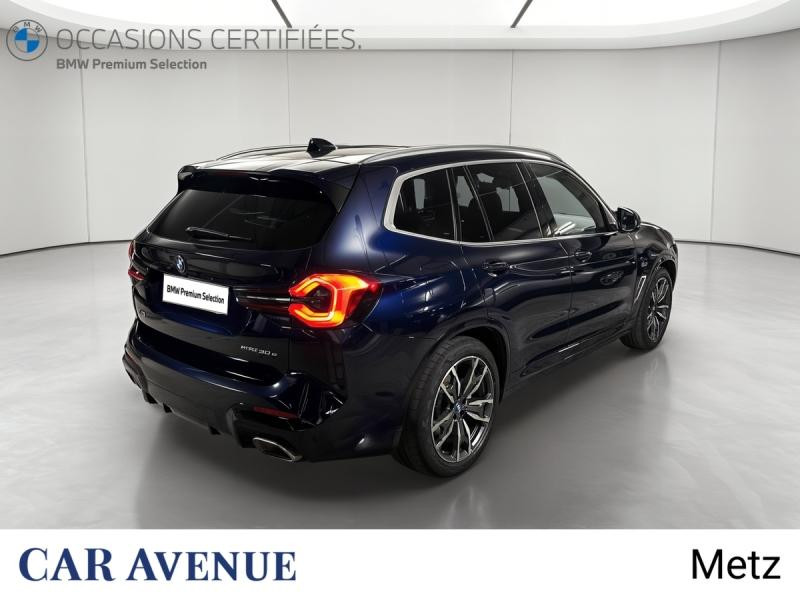 Occasion BMW X3 xDrive30e 292ch M Sport 2022 BMW Individual Tansanitblau métallisé 49999 € à Metz