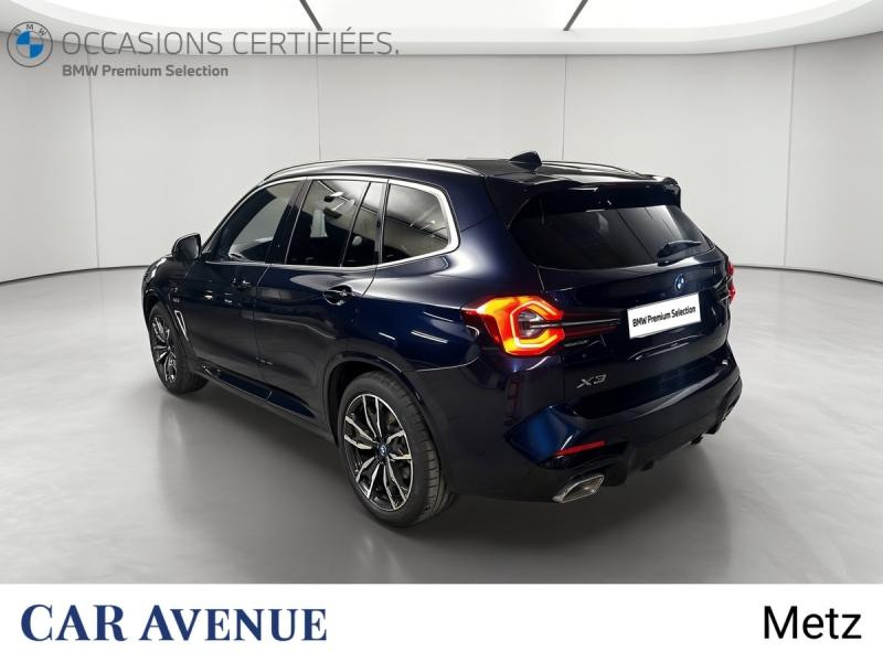 Occasion BMW X3 xDrive30e 292ch M Sport 2022 BMW Individual Tansanitblau métallisé 49999 € à Metz