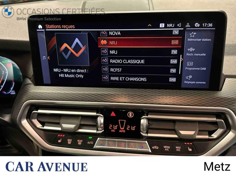 Occasion BMW X4 xDrive30d 286ch M Sport 2022 Saphirschwarz métallisé 52999 € à Metz
