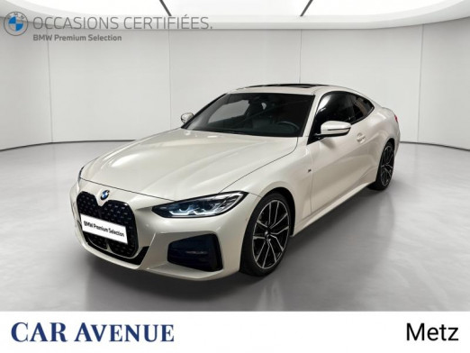 Used BMW Série 4 Coupé 420dA 190ch M Sport 2022 Mineralweiss métallisé € 40,999 in Metz