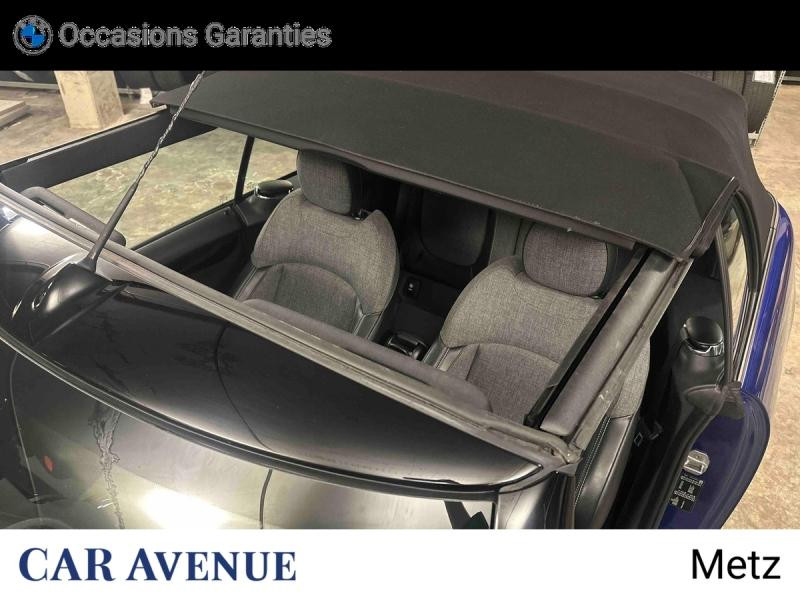 Occasion MINI Cabrio Cooper 136ch Heddon Street Euro6d-T 2018  starlight blue  métallisé 16999 € à Metz