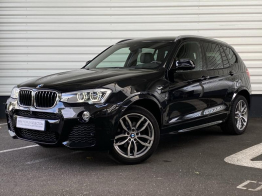 Occasion BMW X3 xDrive20dA 190ch M Sport 2017 Saphirschwarz 36 990 € à Forbach