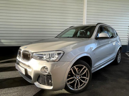 Occasion BMW X3 xDrive20dA 190ch M Sport 2017 Glaciersilber 31 790 € à Forbach