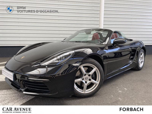 Occasion PORSCHE 718 Boxster 2.0 300ch PDK Euro6 2017 Noir 61 990 € à Forbach
