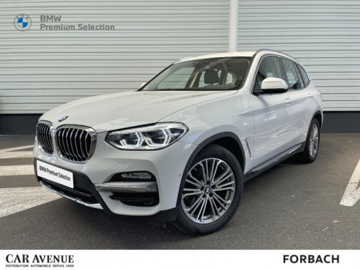 Occasion BMW X3 sDrive18dA 150ch Luxury Euro6c 2019 Alpinweiss 33 990 € à Forbach