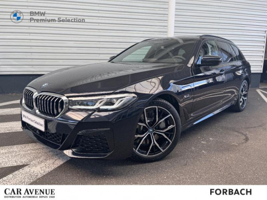 Occasion BMW Série 5 Touring 530eA xDrive 292ch M Sport Steptronic 10cv 2022 M Carbonschwarz métallisé 72 990 € à Forbach