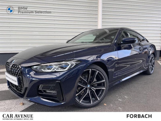 Occasion BMW Série 4 Coupé 420dA xDrive 190ch M Sport 2022 BMW Individual Tanzaniteblau métallisé 59 990 € à Forbach