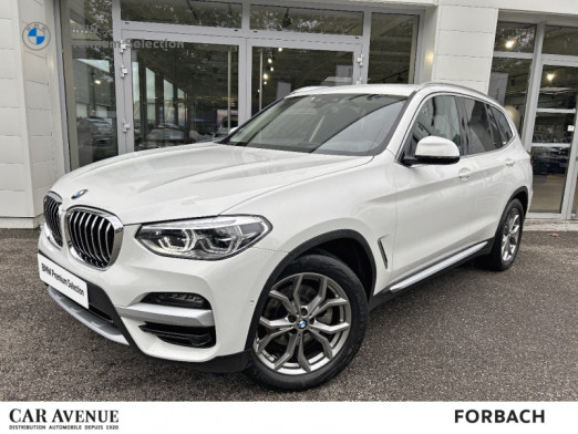 Used BMW X3 sDrive18dA 150ch  xLine 2020 Alpinweiss € 33,900 in Forbach