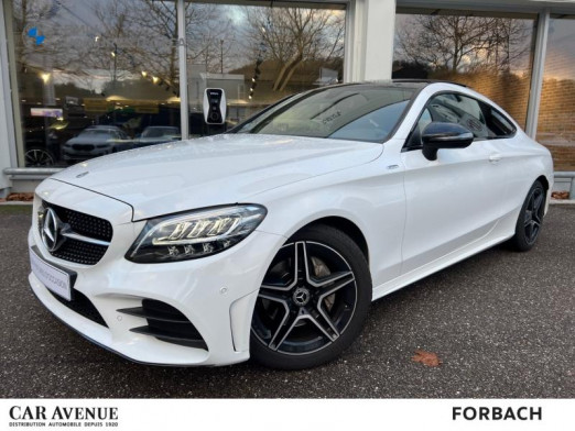 Used MERCEDES-BENZ Classe C Coupé 180 1.5 156ch AMG Line 9G-Tronic Euro6d-T 2019 Blanc polaire € 27,990 in Forbach