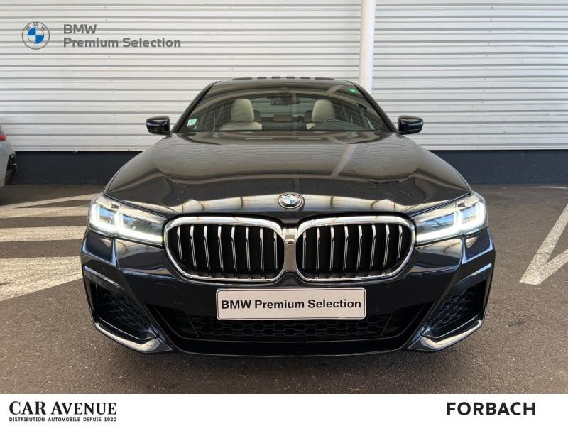 Occasion BMW Série 5 520dA xDrive 190ch M Sport Steptronic 2021 M Carbonschwarz métallisé 37490 € à Forbach