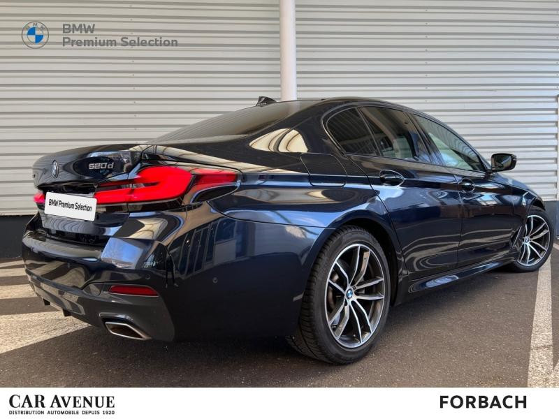 Occasion BMW Série 5 520dA xDrive 190ch M Sport Steptronic 2021 M Carbonschwarz métallisé 37490 € à Forbach