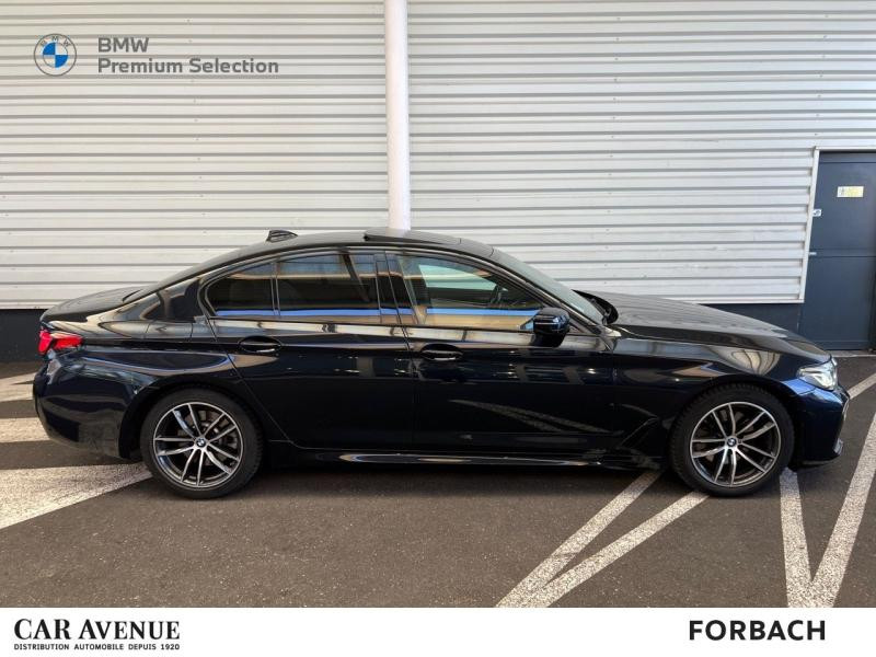 Occasion BMW Série 5 520dA xDrive 190ch M Sport Steptronic 2021 M Carbonschwarz métallisé 37490 € à Forbach
