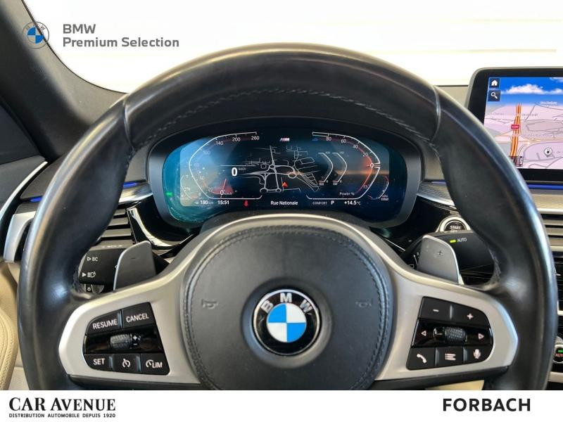 Occasion BMW Série 5 520dA xDrive 190ch M Sport Steptronic 2021 M Carbonschwarz métallisé 37490 € à Forbach