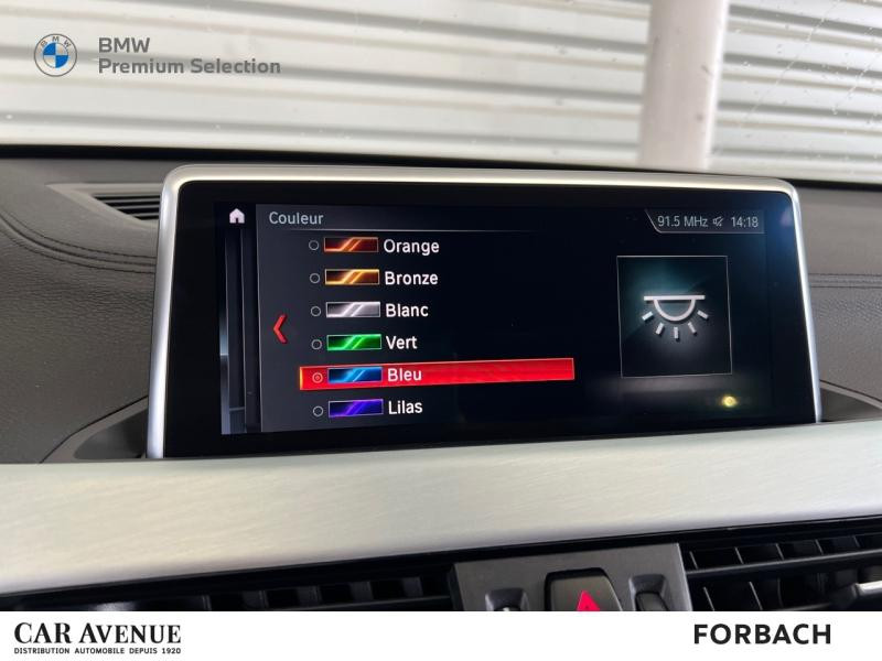 Occasion BMW X1 sDrive20iA 178ch xLine DKG7 9cv 2020 BMW Individual Storm Bay 33990 € à Forbach