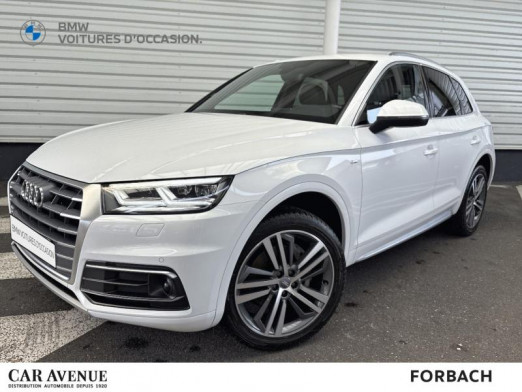 Occasion AUDI Q5 2.0 TDI 190ch S line quattro S tronic 7 2018 Blanc Glacier 29 990 € à Forbach