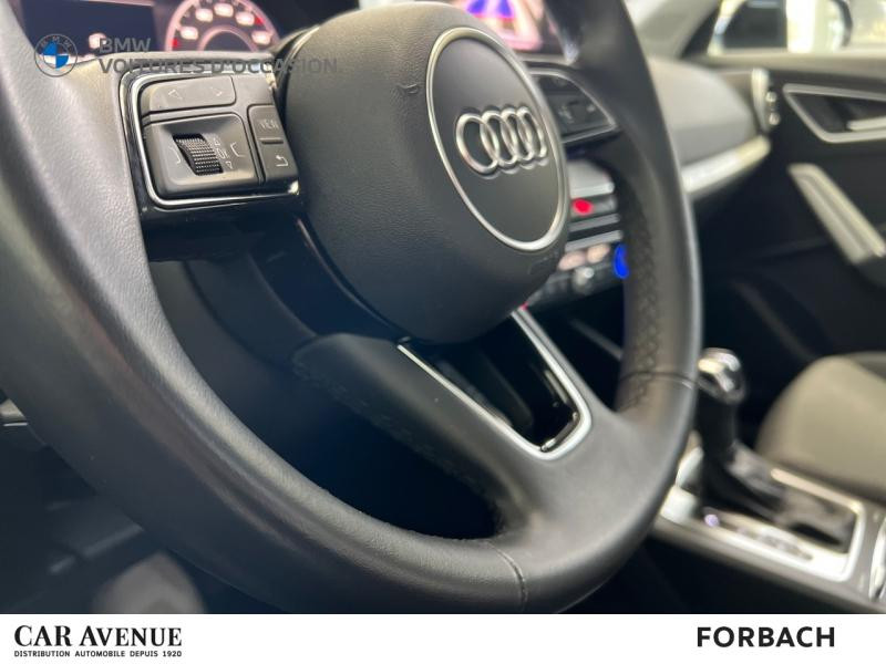 Occasion AUDI Q2 35 TDI 150ch Advanced S tronic 7 2022 Noir Mythic métallisé 28990 € à Forbach