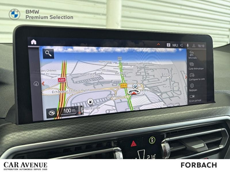 Occasion BMW X3 xDrive20d 190ch M Sport 2022 Saphirschwarz métallisé 45990 € à Forbach