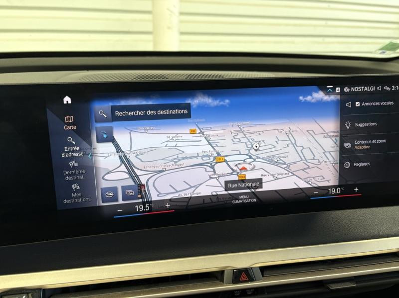 Occasion BMW iX xDrive40 326ch 2021 Saphirschwarz métallisé 44990 € à Forbach