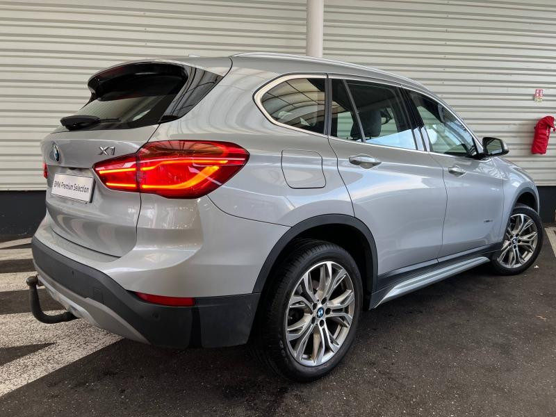 Occasion BMW X1 sDrive18dA 150ch xLine 2017 Glaciersilber 19990 € à Forbach